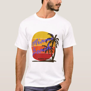 Summer miami beach- florida  T-Shirt