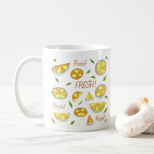 Summer Minimalist Cute  Fruit is fresh Coffee Mug