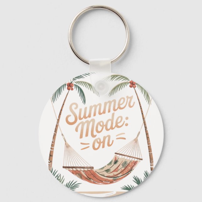 Summer Mode On Key Ring (Front)