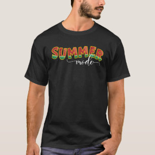 Summer Mode Watermelon Beach Vacations T-Shirt