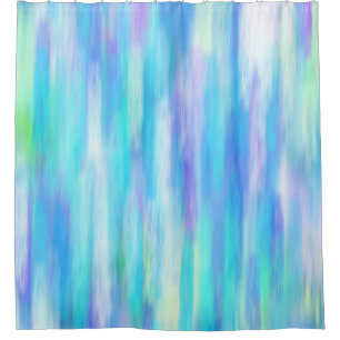 Summer Modern Abstract Shower Curtain