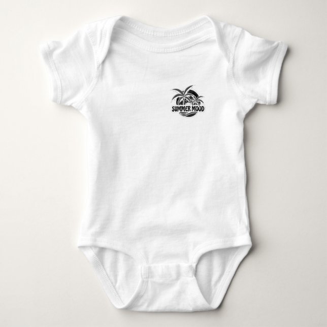 Summer Mood Baby Bodysuit (Front)