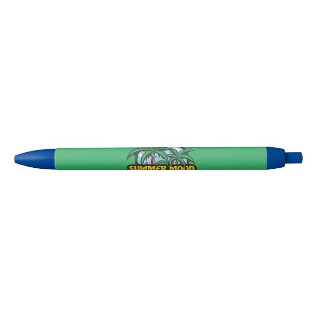 Summer Mood Blue Ink Pen (Front)