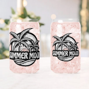 Summer Mood Can Glass