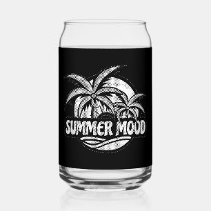 Summer Mood Can Glass