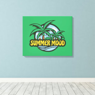 Summer Mood Canvas Print