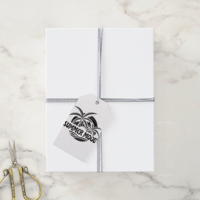 Summer Mood Gift Tags (With Twine)