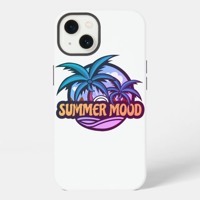 Summer Mood iPhone Case (Back)