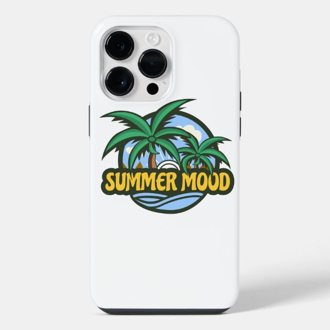 Summer Mood iPhone Case (Back)