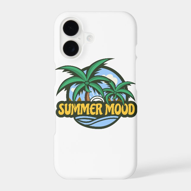 Summer Mood iPhone Case (Back)