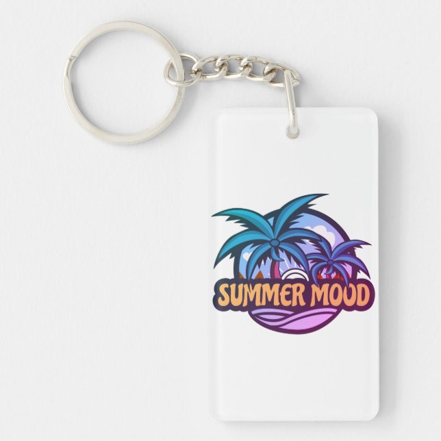 Summer Mood Key Ring (Front)