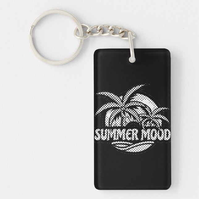 Summer Mood Key Ring (Front)