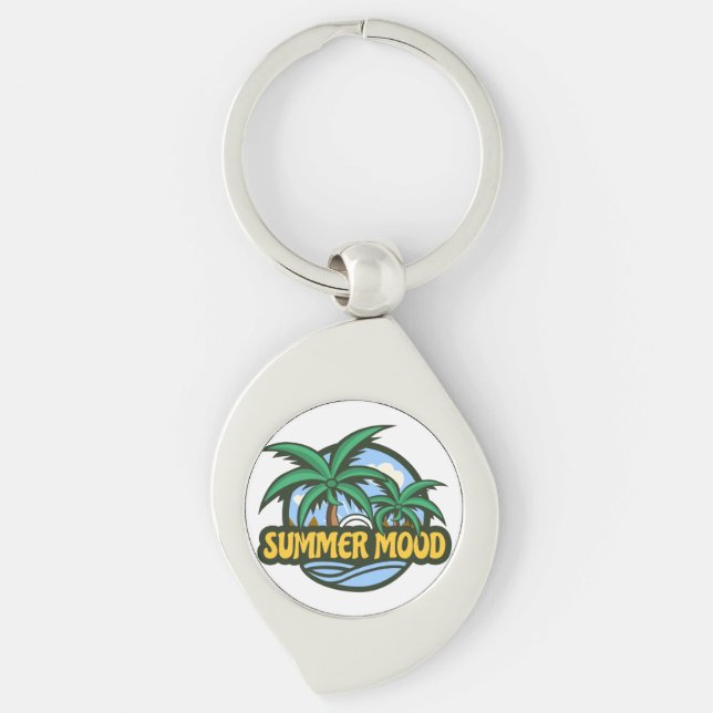 Summer Mood Key Ring (Front)