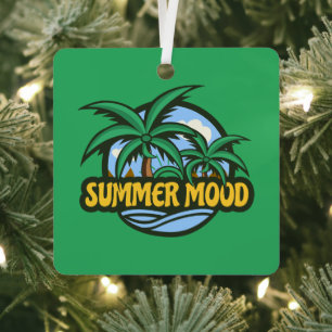 Summer Mood Metal Tree Decoration