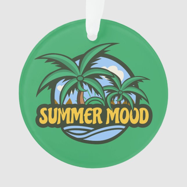 Summer Mood Ornament (Front)