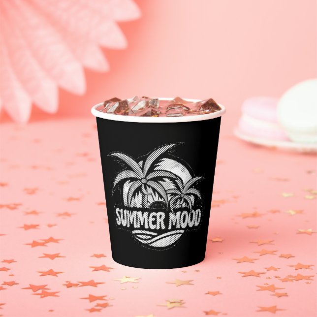 Summer Mood Paper Cups (Insitu)