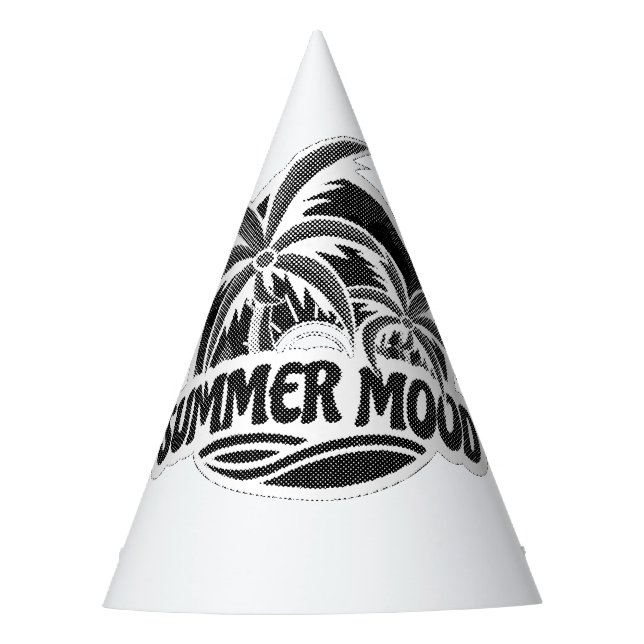 Summer Mood Party Hat (Front)