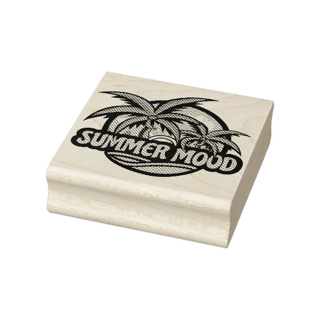 Summer Mood Rubber Stamp (Stamp)