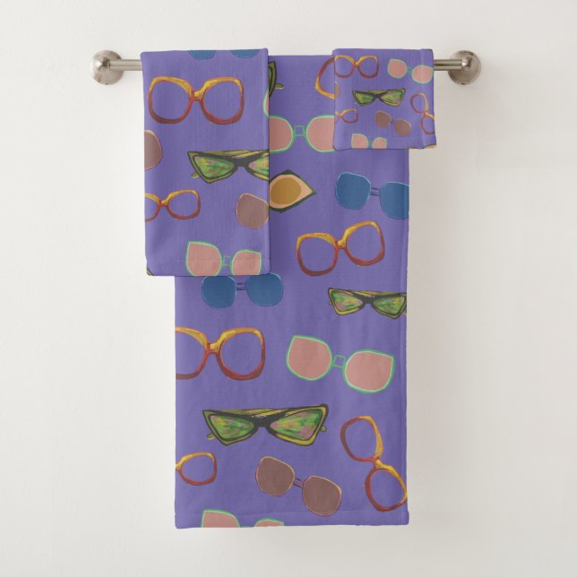 Summer Mood Sunglasses Art Towel Set (Insitu)