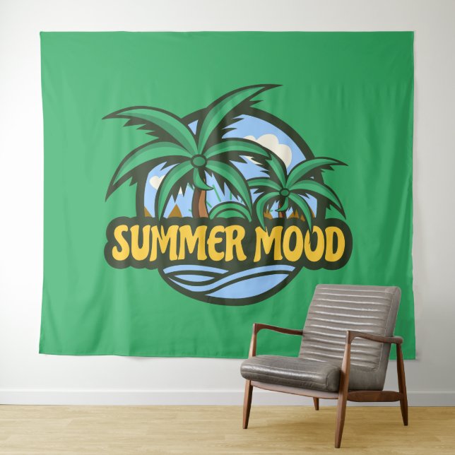 Summer Mood Tapestry (In Situ (Horizontal))