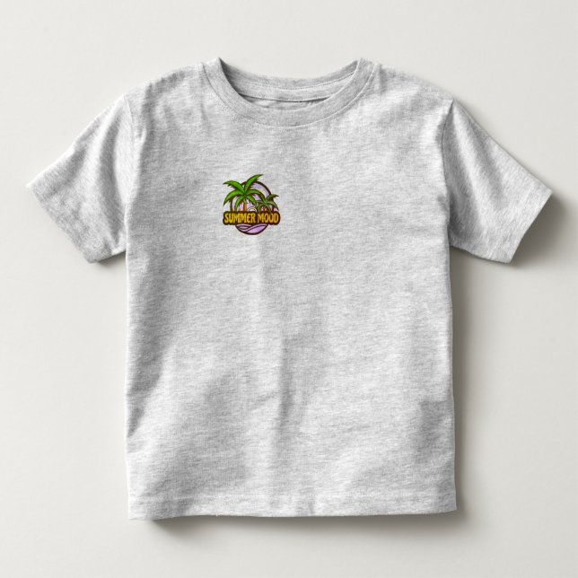Summer Mood Toddler T-Shirt (Front)