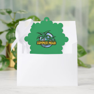 Summer Mood Tree Decoration Card