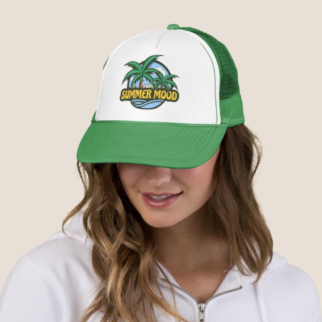Summer Mood Trucker Hat (In Situ)
