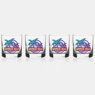 Summer Mood Whiskey Glass