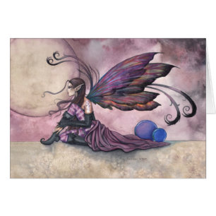 Summer Moon Fairy Card by Molly Harrison