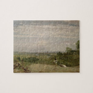Summer Morning: Dedham from Langham Jigsaw Puzzle