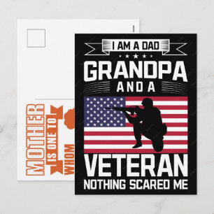 Summer, Mother's Day, Father's Day, Memorial Day Holiday Postcard