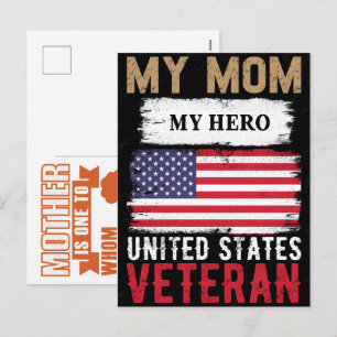 Summer, Mother's Day, Father's Day, Memorial Day Holiday Postcard