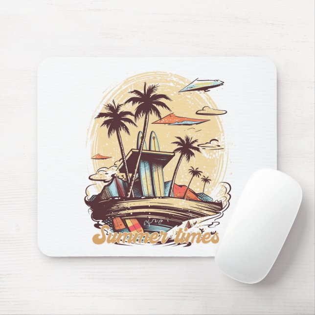 Summer Mouse Pads (With Mouse)