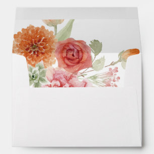Summer Multi Colour Floral 2 Envelope