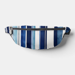 Summer Navy Blue Popular Boat Stripes Collection Bum Bags