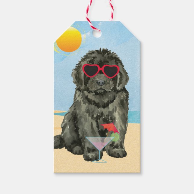 Summer Newfoundland Gift Tags (Front)