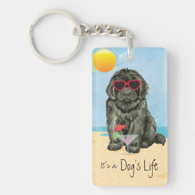 Summer Newfoundland Keychain (Front)