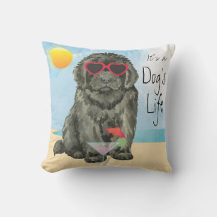 Summer Newfoundland Outdoor Pillow