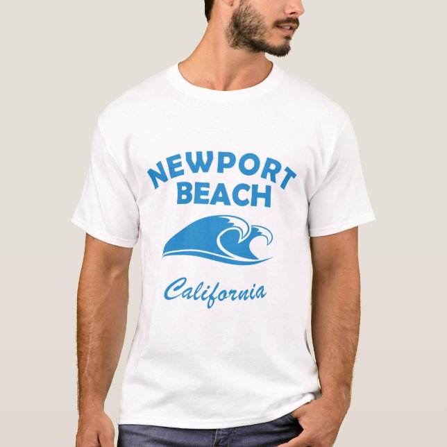 Summer newport- california  T-Shirt (Front)