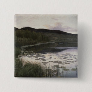 Summer Night, 1886 15 Cm Square Badge