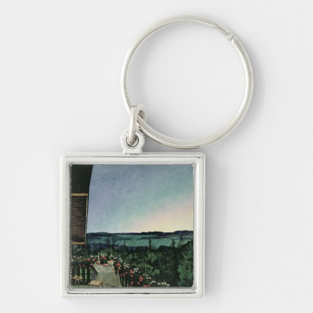 Summer Night, 1899 Key Ring (Front)