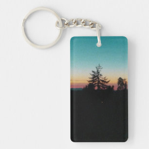 Summer night in the  Pacific Northwest Key Ring