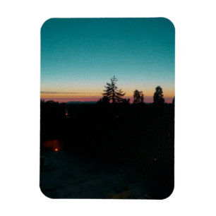 Summer night in the Pacific Northwest Magnet