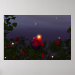 Summer Nightlights Print