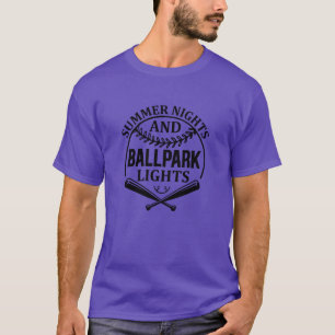Summer nights and ballpark lights01 T-Shirt