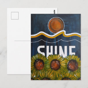 Summer Nights Painting by Alfred Fox Postcard