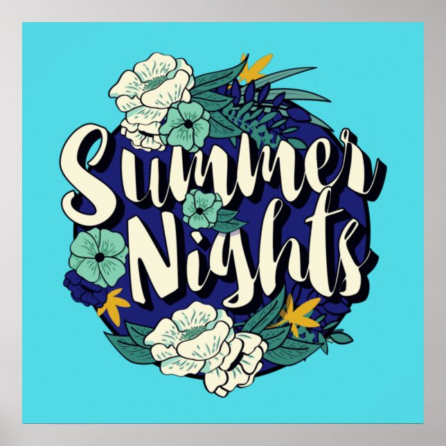 Summer Nights Poster (Front)