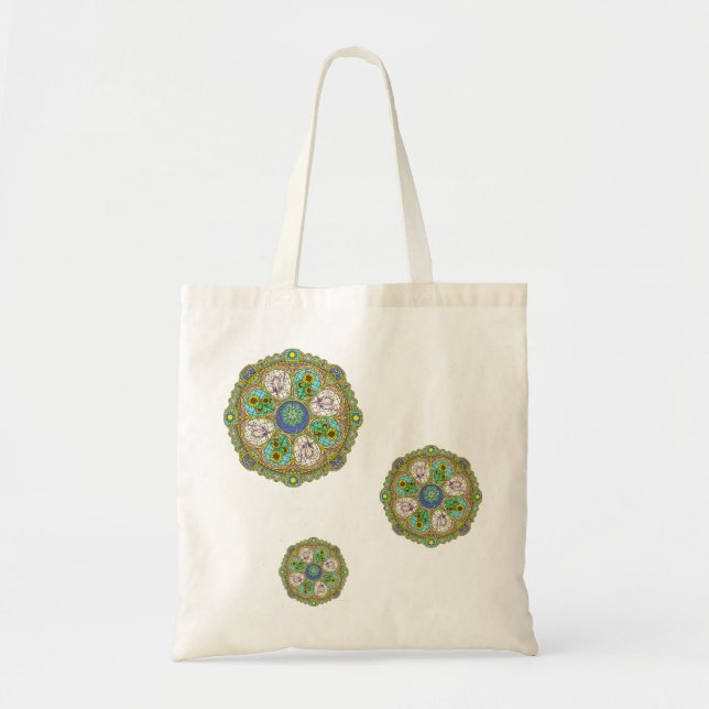 Summer Nouveau Tote Bag (Front)