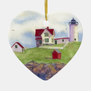 summer nubble ceramic tree decoration