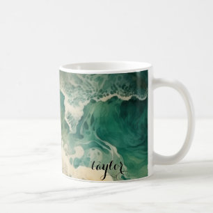 Summer Ocean Beach  Coffee Mug